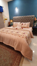 Load image into Gallery viewer, Ivory Embroidered Bridal Bedsheet set