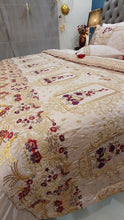 Load image into Gallery viewer, Ivory Embroidered Bridal Bedsheet set