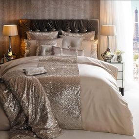 Beige Bridal Bedding Set