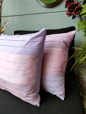 Pink-Purple-Pleated