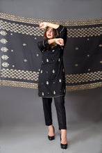 Load image into Gallery viewer, Black Embellished 3 pc