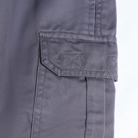 Charcoal Grey Men's Cargo Shorts