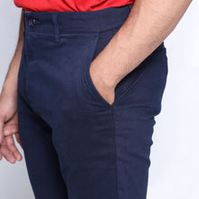 Load image into Gallery viewer, Navy Blue Chino Pants