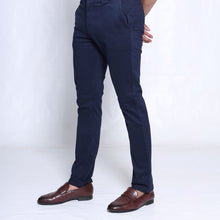 Load image into Gallery viewer, Navy Blue Chino Pants