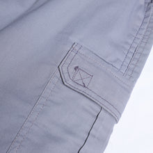 Load image into Gallery viewer, Light Grey Men's Cargo Shorts