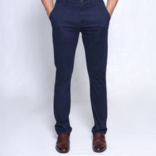 Load image into Gallery viewer, Navy Blue Chino Pants