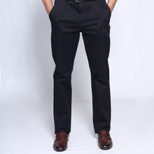 Load image into Gallery viewer, Black Chino Pants
