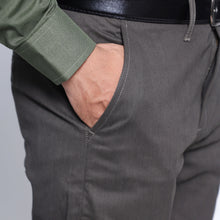 Load image into Gallery viewer, Charcoal Chino Pants