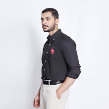 Load image into Gallery viewer, Black Red Horse Men's Shirt