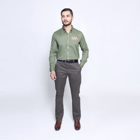 Charcoal Chino Pants