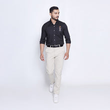 Load image into Gallery viewer, Black Grey Bear Men's Shirt