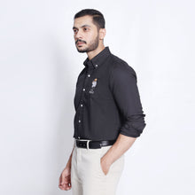 Load image into Gallery viewer, Black White Bear Men's Casual Shirt