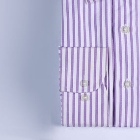 Purple Lines Dress Shirt