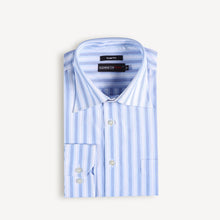 Load image into Gallery viewer, Blue Lines Dress Shirt