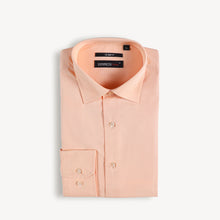 Load image into Gallery viewer, Peach Plain Dress Shirt