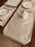 White Textured Leatheride Runner