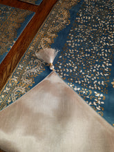 Load image into Gallery viewer, Turquoise Velvet Table Runner
