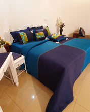 Load image into Gallery viewer, Oxford Blue Formal Bedsheet