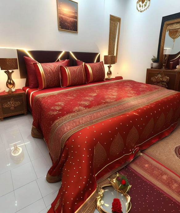 Bridal Bedsheet Sets: Adding Elegance and Luxury to Your Wedding Trousseau