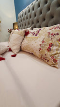 Load image into Gallery viewer, Ivory Embroidered Bridal Bedsheet set
