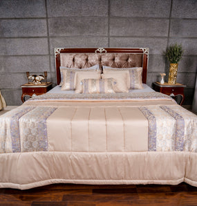 Ivory Glimmer Bridal Bedsheet Set