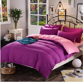 Purple & Pink Duvet Cover