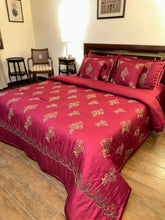 Load image into Gallery viewer, Shahi Anar — Maroon Bridal Chicken Kari Set (8-Piece)
