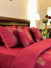 Load image into Gallery viewer, Shahi Anar — Maroon Bridal Chicken Kari Set (8-Piece)
