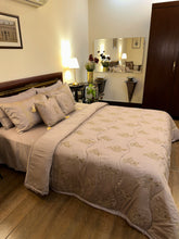 Load image into Gallery viewer, Mahal e-Reet — Dark Beige Chicken Kari Bridal Set (8-Piece)
