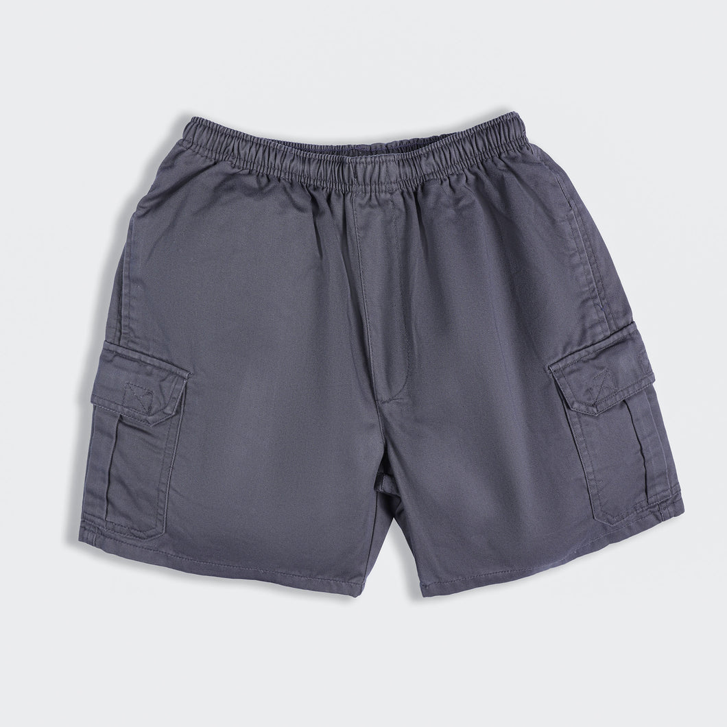 Charcoal Grey Men's Cargo Shorts