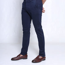 Load image into Gallery viewer, Navy Blue Chino Pants
