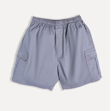 Load image into Gallery viewer, Light Grey Men&#39;s Cargo Shorts
