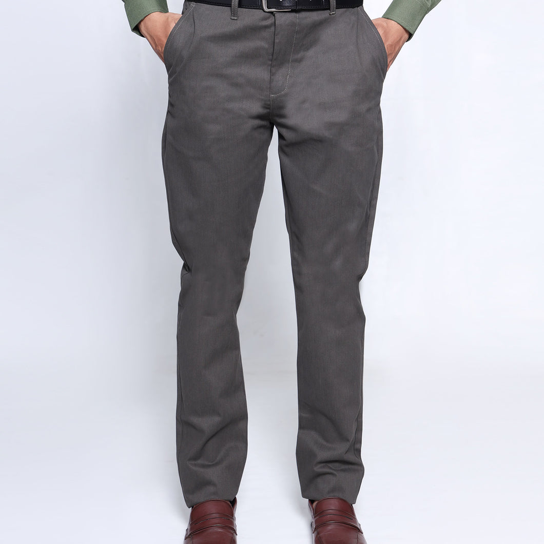 Charcoal Chino Pants