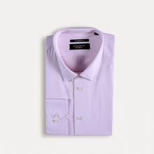 Load image into Gallery viewer, Light Purple Plain Dress Shirt
