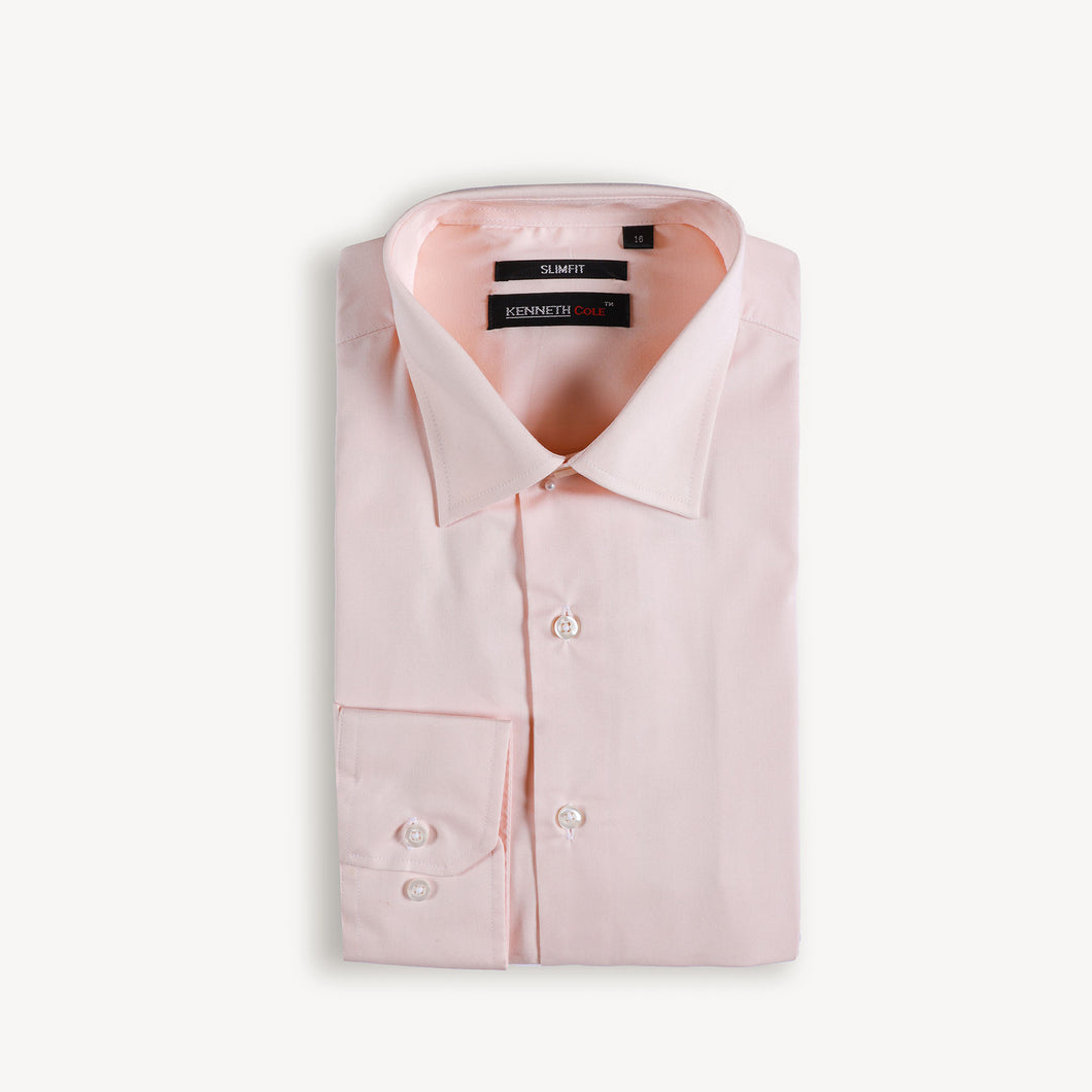 Light Yellow Plain Dress Shirt