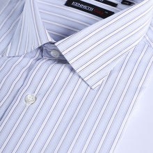 Load image into Gallery viewer, White Black Lines Dress Shirt
