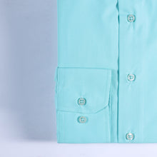 Load image into Gallery viewer, Light Aqua Plain Dress Shirt
