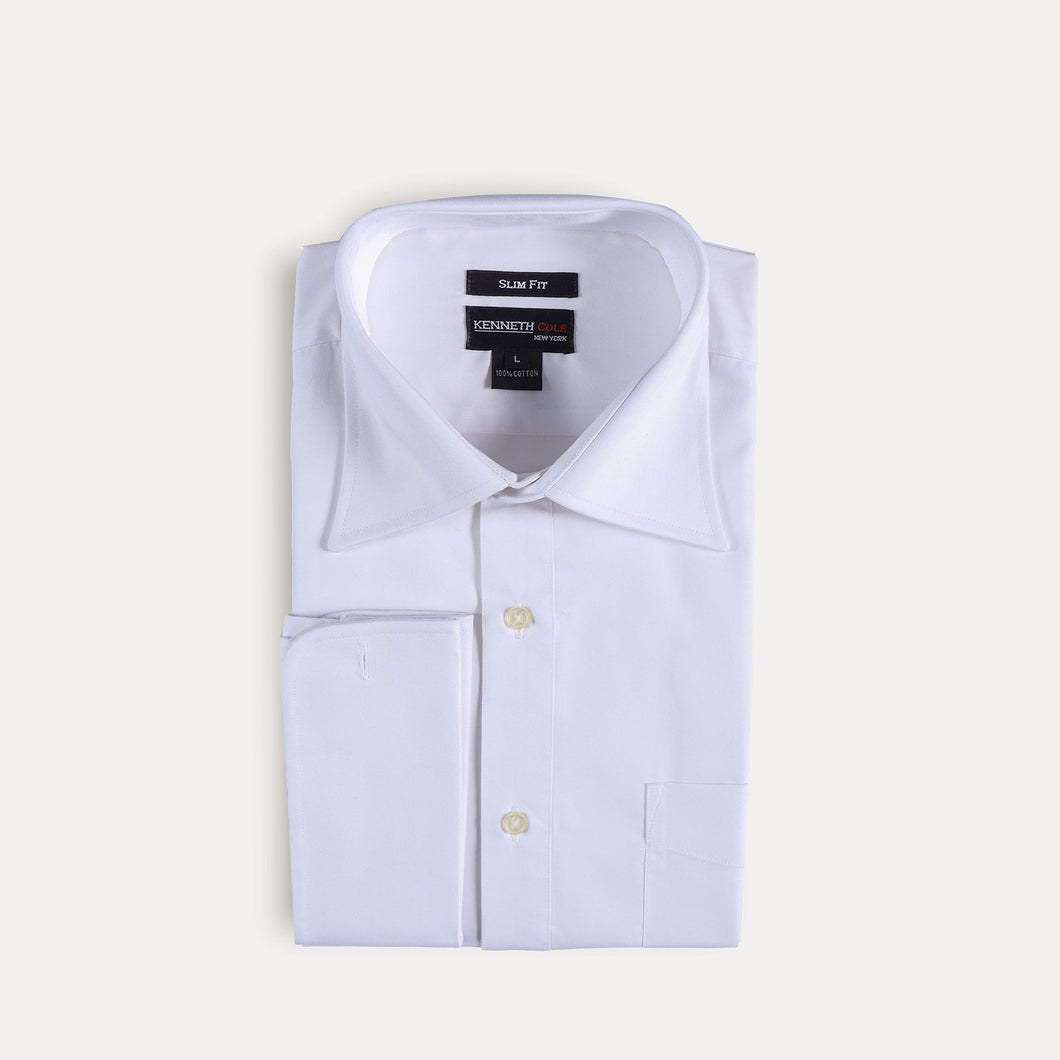 White Plain Dress Shirt