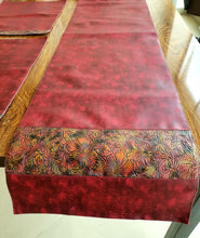 Load image into Gallery viewer, Burgundy Floral Runner
