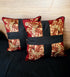 Black & Maroon Cushion Cover