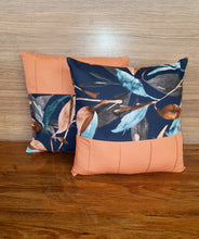 Load image into Gallery viewer, Rust leaves cushion Cover
