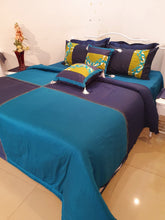 Load image into Gallery viewer, Oxford Blue Formal Bedsheet
