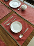 Rust Maroon Versace Table Runner